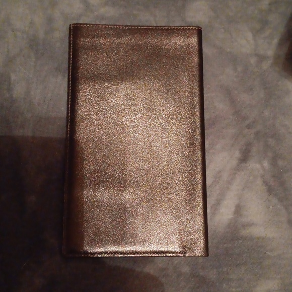 NWOB HERMES BLACK LAMB LEATHER WALLET - Picture 2 of 7